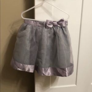 Janie and Jack Tulle and Satin Skirt